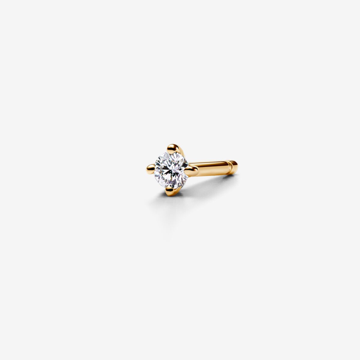 Round Brilliant Lab Diamond Earrings