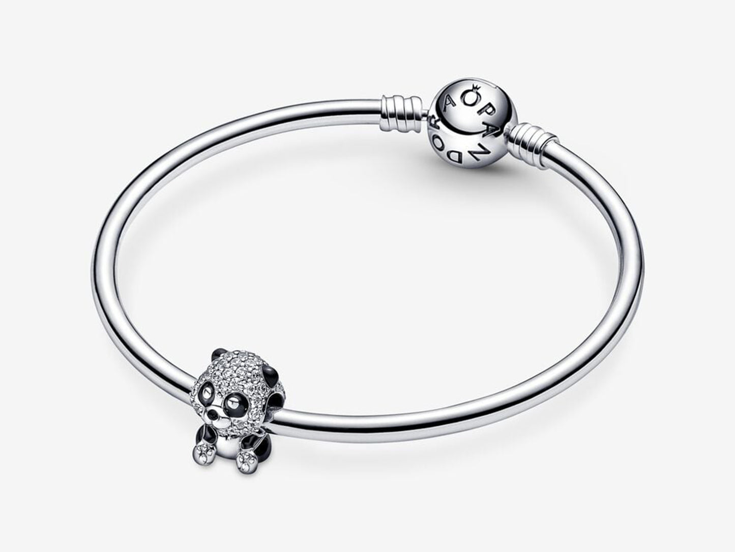 Sparkling Cute Panda Charm