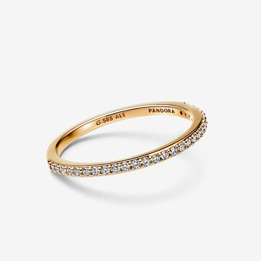 Half Eternity Lab Diamond Ring