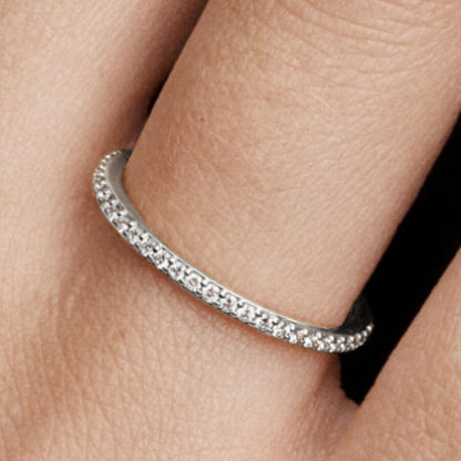 Micro Pavé Lab Diamond Band