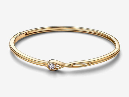 Lab-grown Diamond Bangle 0.25 carat tw 14k Gold