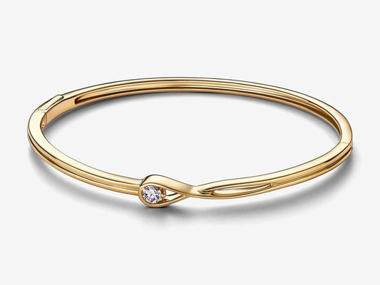 Lab-grown Diamond Bangle 0.50 carat tw 14k Gold