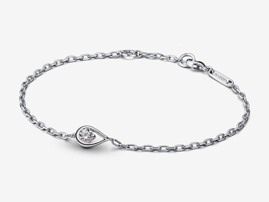 Lab-grown Diamond Chain Bracelet 0.25 carat tw Sterling Silver