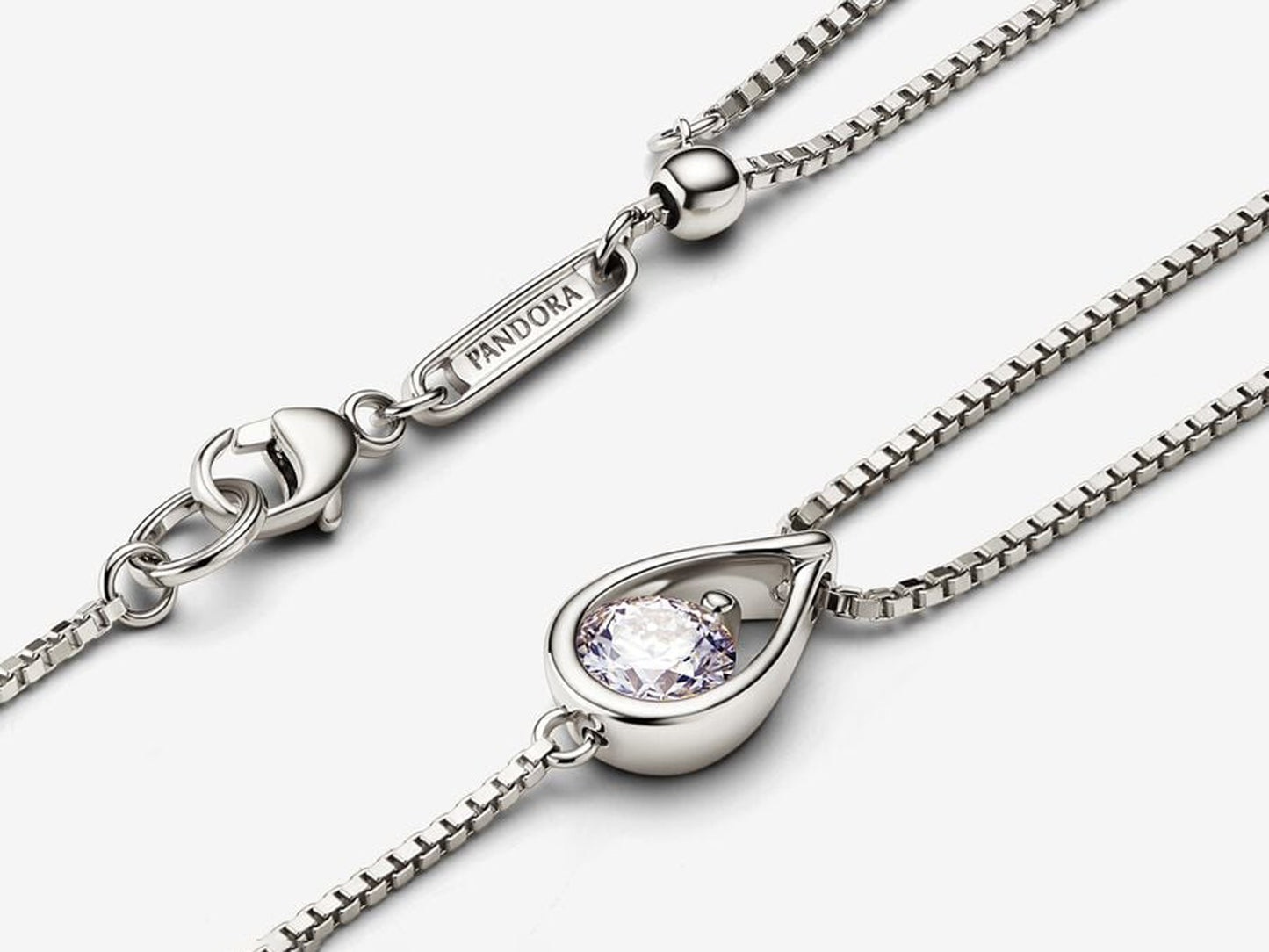 Lab-grown Diamond Double Chain Bracelet 0.50 carat tw 14k White Gold