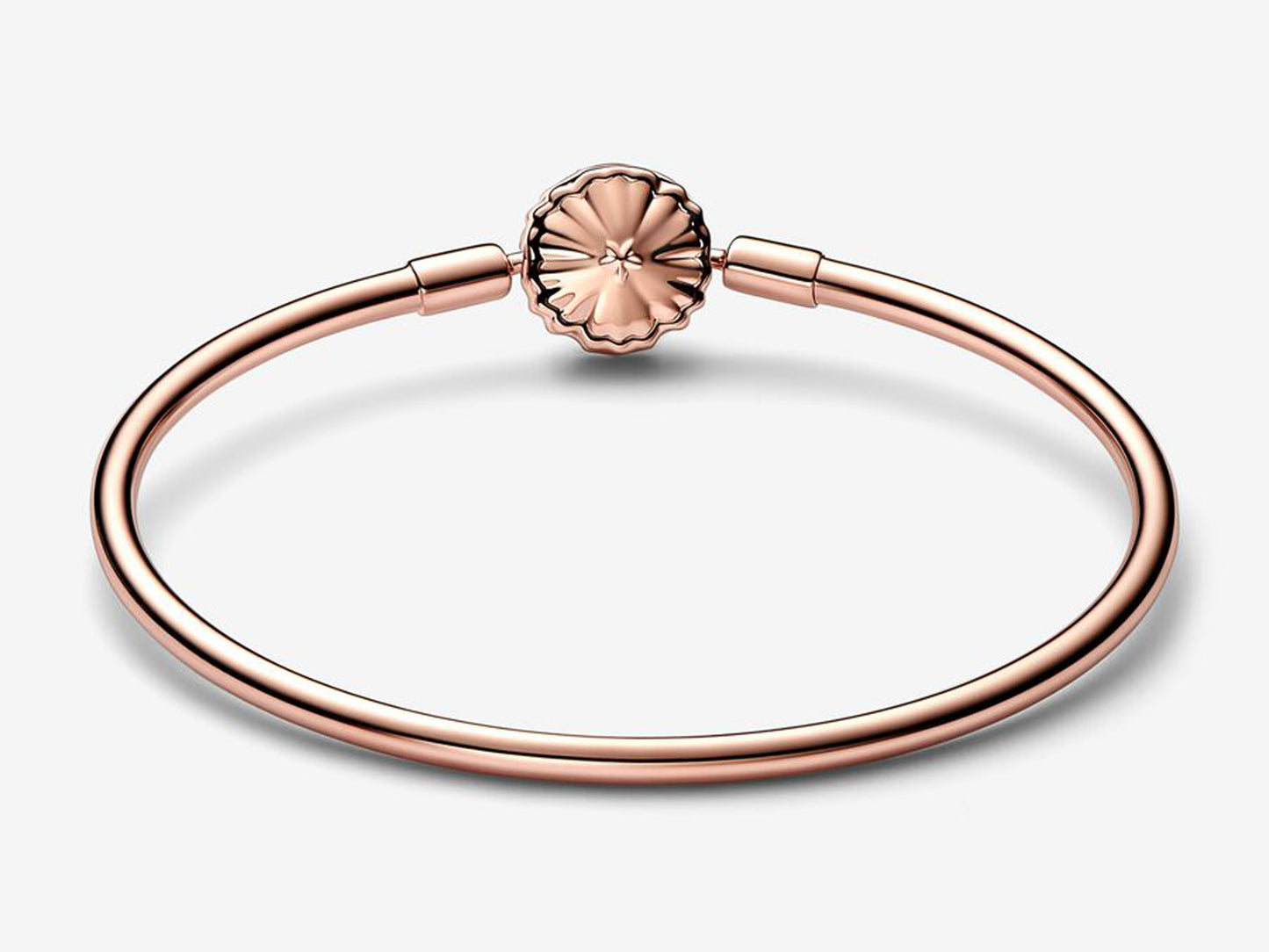 Sparkling Snowflake Clasp Bangle