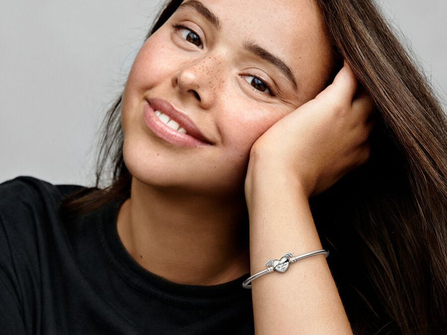 Winged Heart Bangle