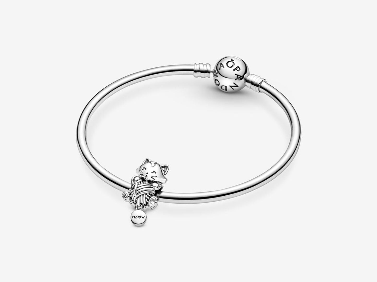 Kitten & Yarn Ball Charm