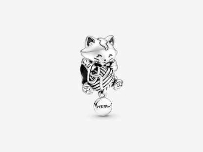 Kitten & Yarn Ball Charm