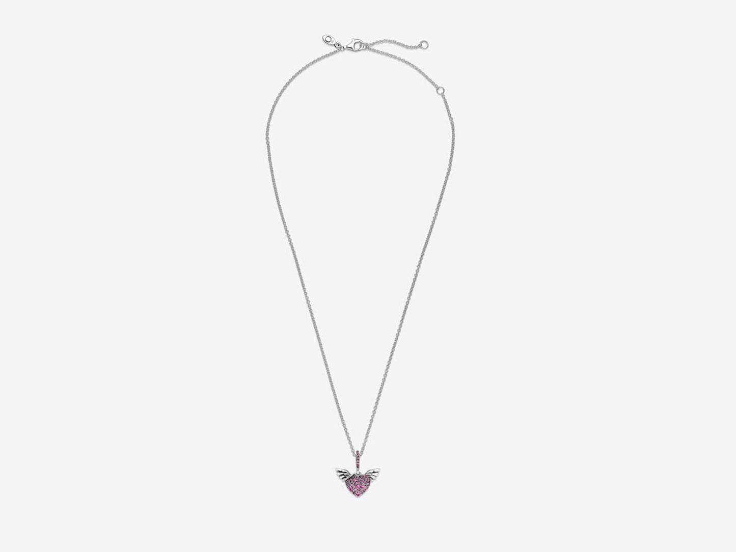 Angel Wings Heart Necklace