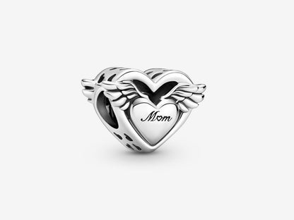 Angel Wings & Mom Charm