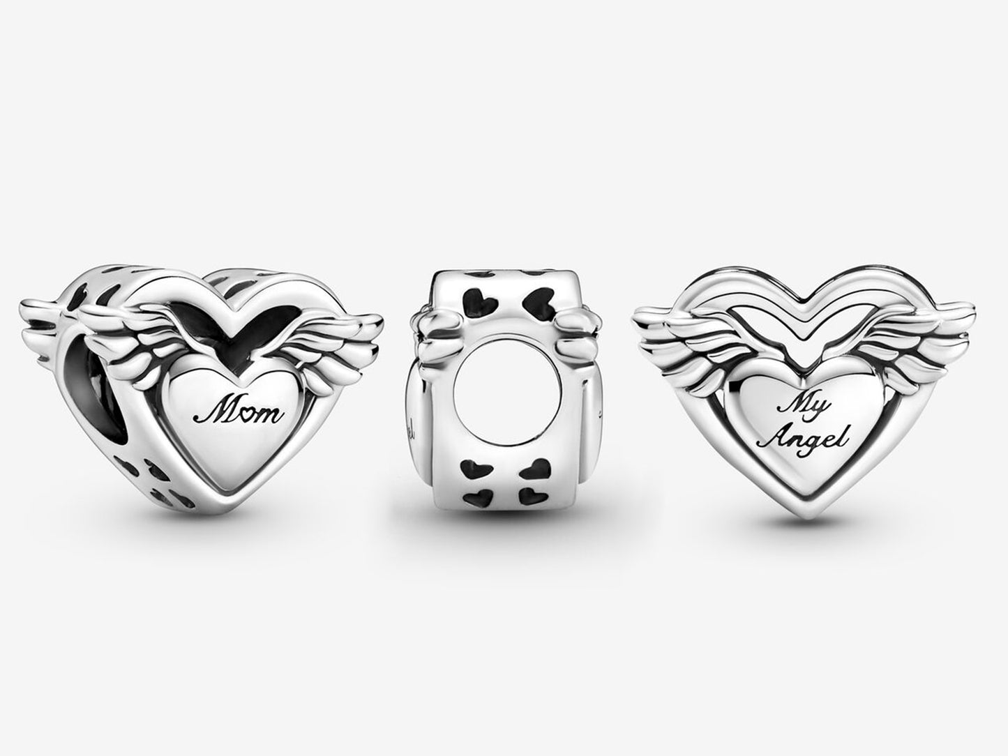 Angel Wings & Mom Charm