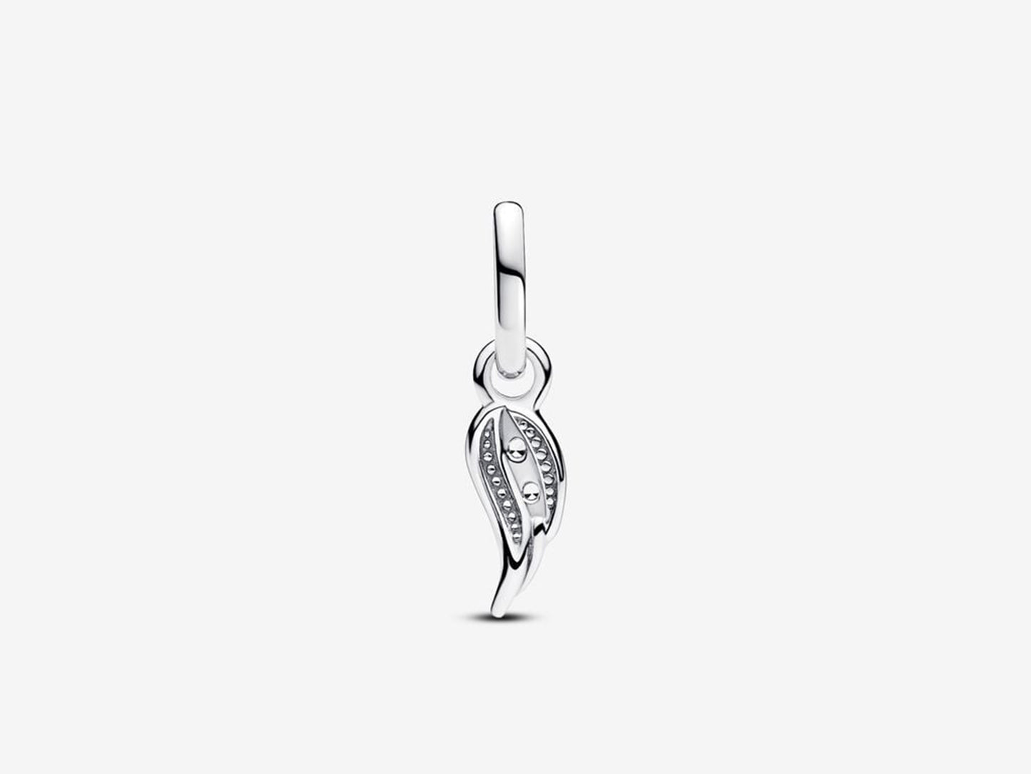 Sparkling Angel Wing Mini Dangle Charm