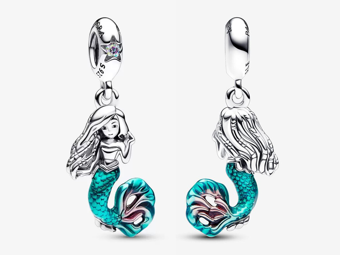 Disney The Little Mermaid Ariel Dangle Charm