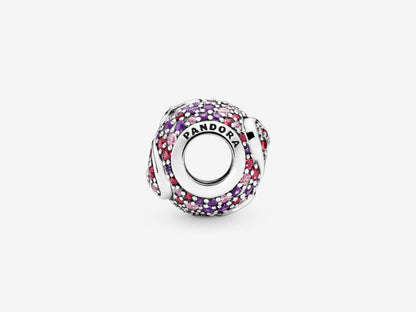 Asymmetric Heart Pavé Charm