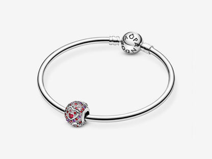Asymmetric Heart Pavé Charm