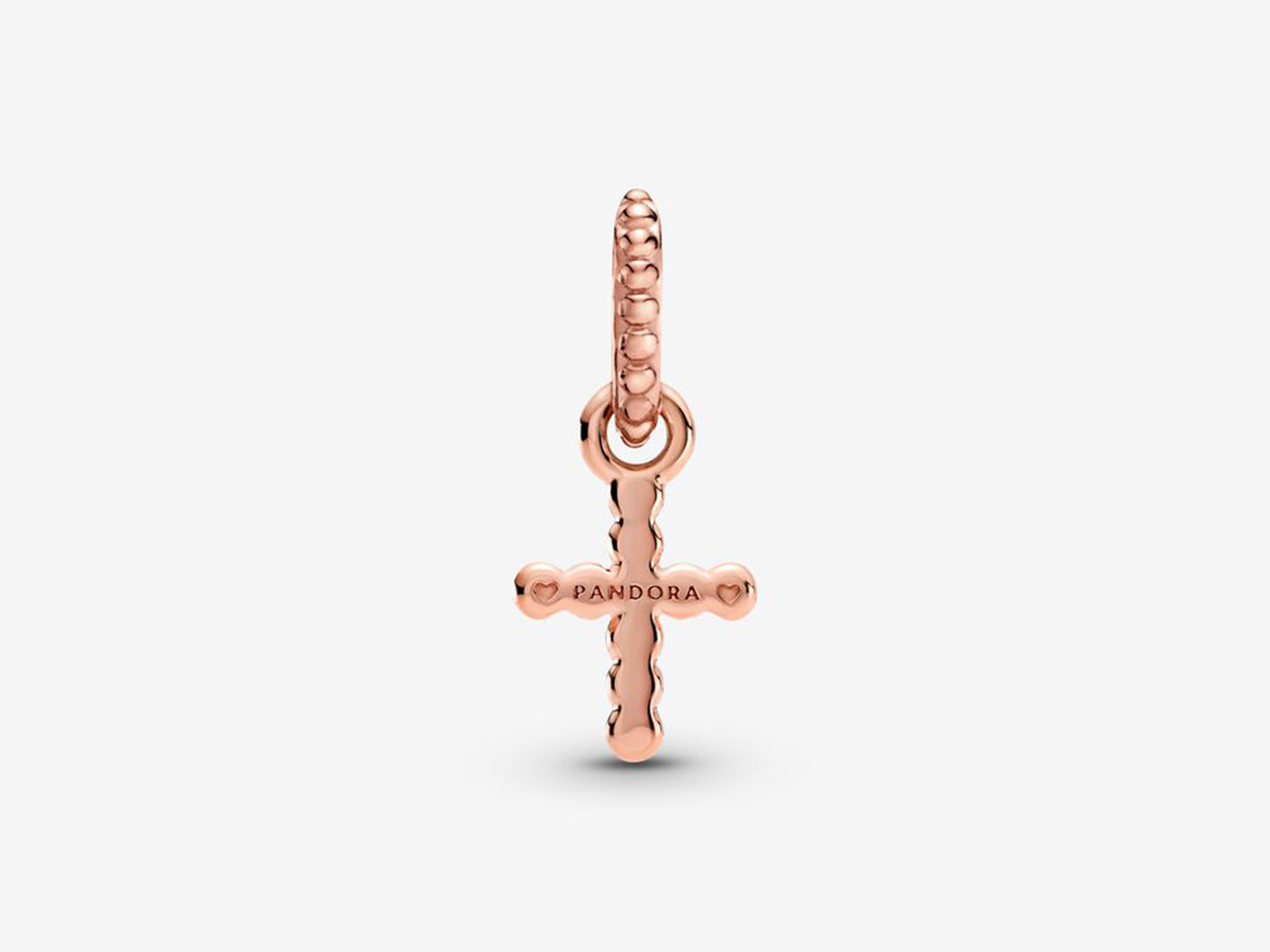 Beaded Cross Charm