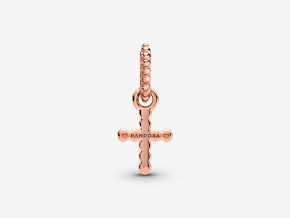 Beaded Cross Charm
