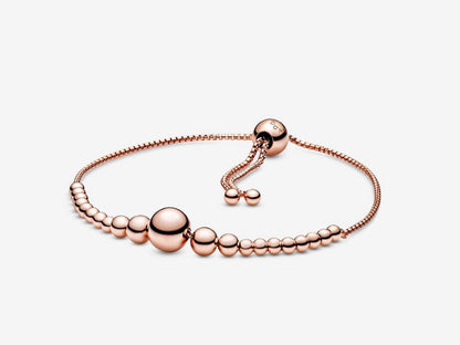 String of Beads Slider Bracelet