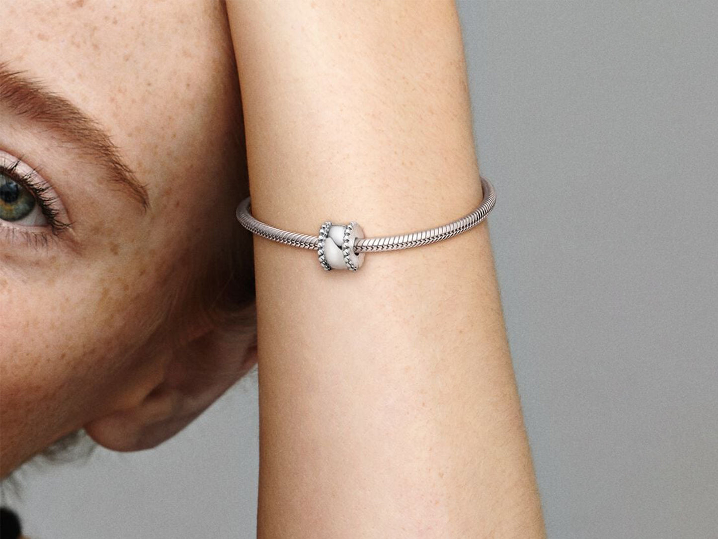 Beaded Edge Clip Charm
