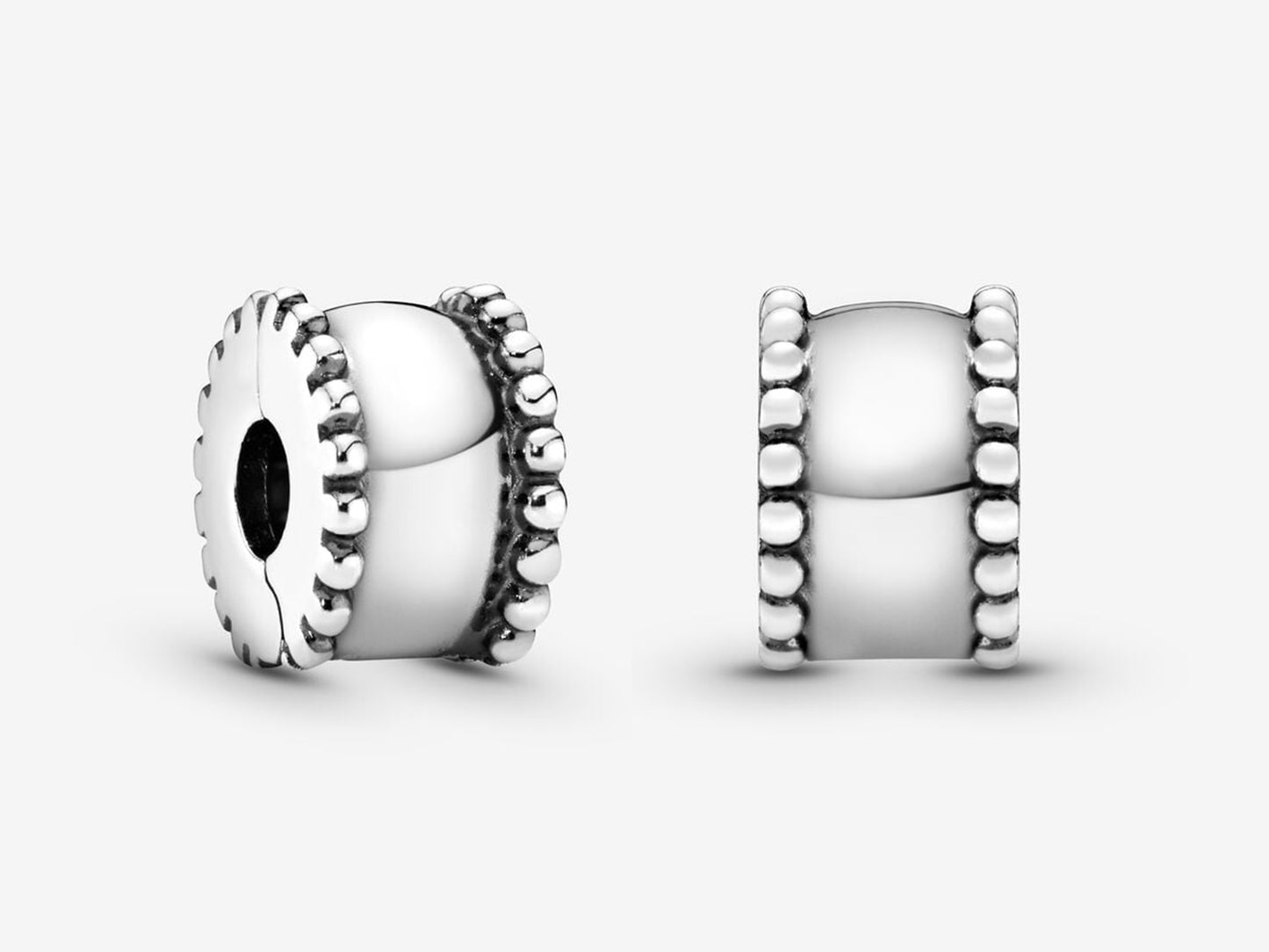 Beaded Edge Clip Charm
