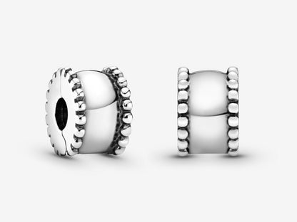 Beaded Edge Clip Charm