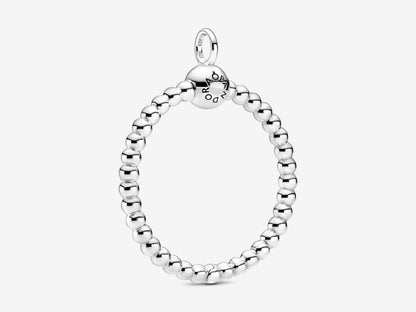 Beaded O Pendant