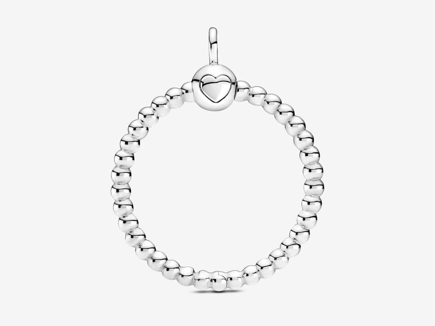Beaded O Pendant