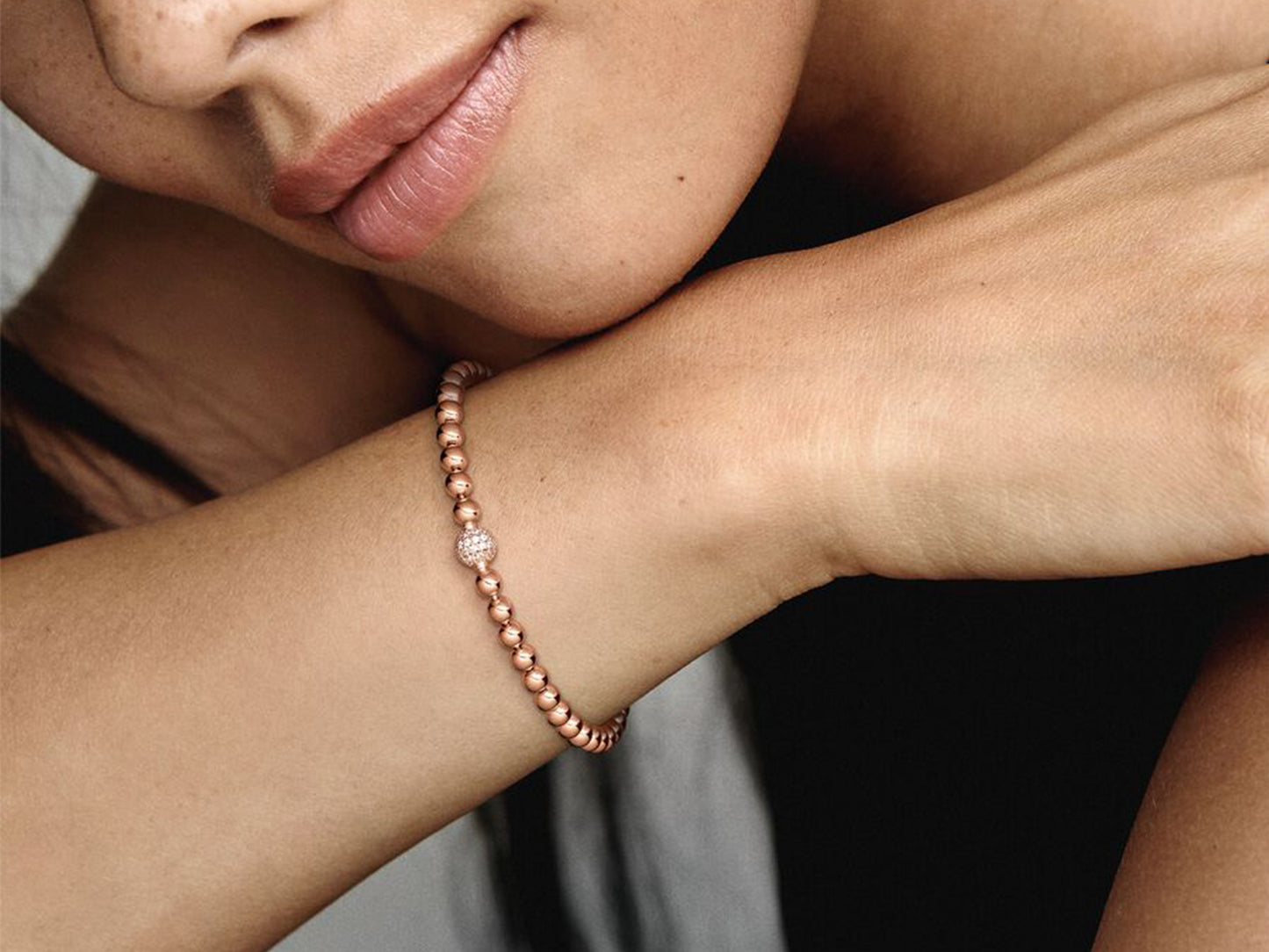 Beads & Pavé Bracelet