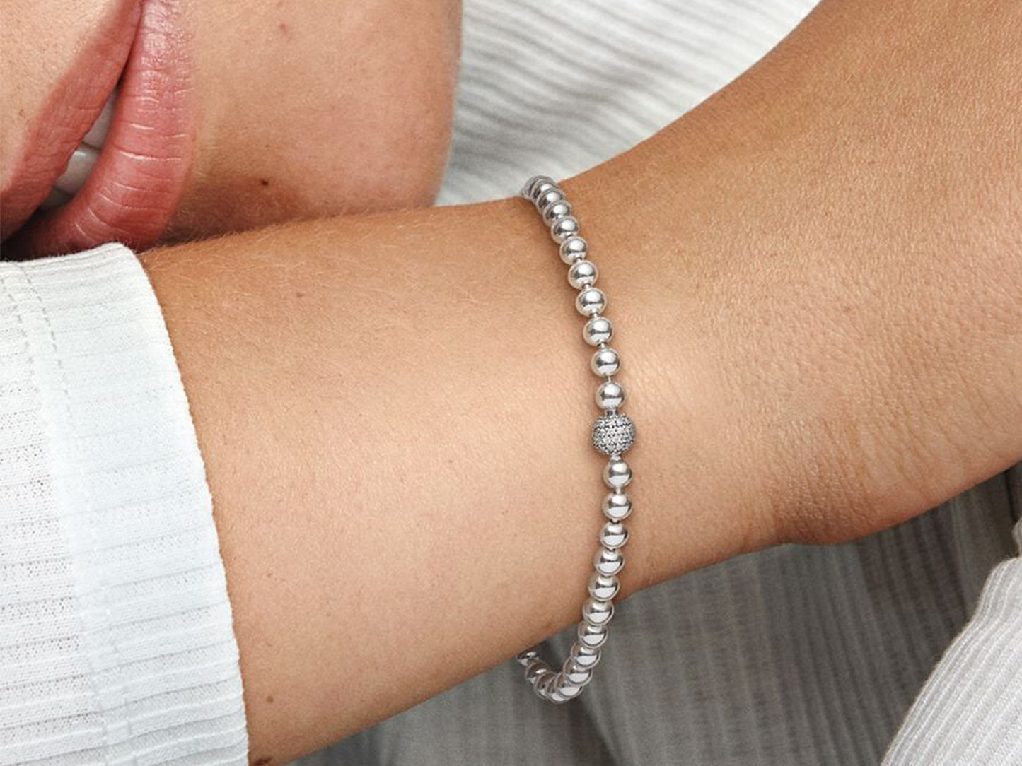 Beads & Pavé Bracelet