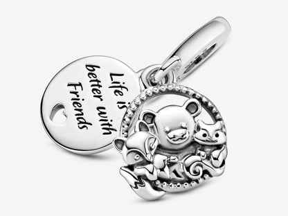 Bear, Fox & Squirrel Charm