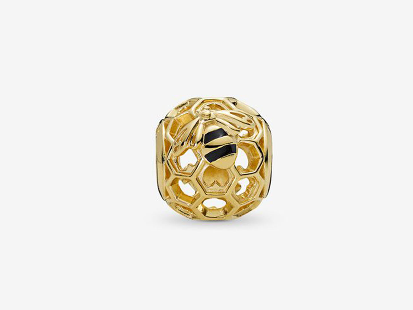 Bee and Honeycomb Charm
