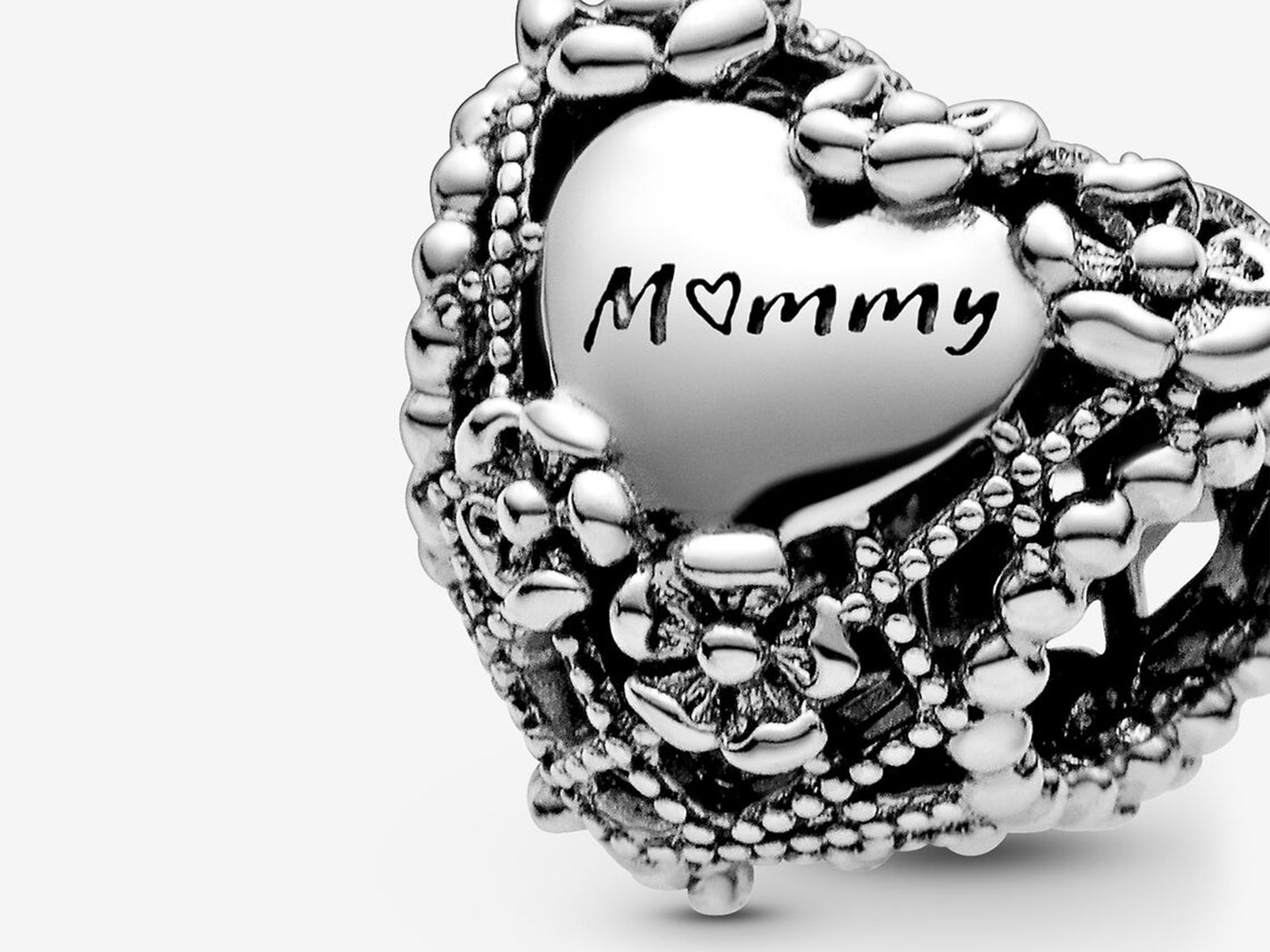 Beloved Mother Floral Charm