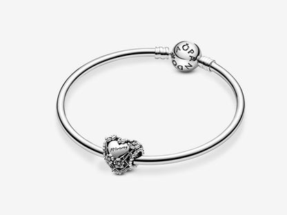 Beloved Mother Floral Charm
