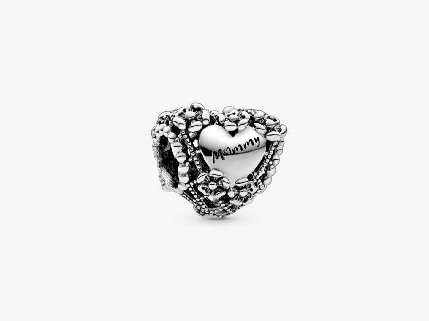 Beloved Mother Floral Charm