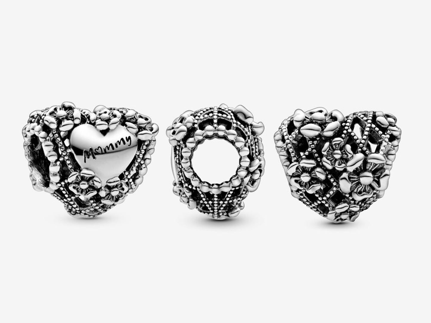Beloved Mother Floral Charm