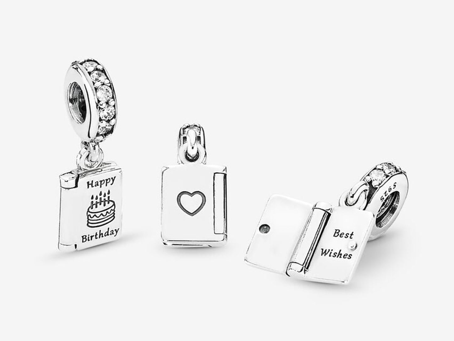 Birthday Card Celebration Charm