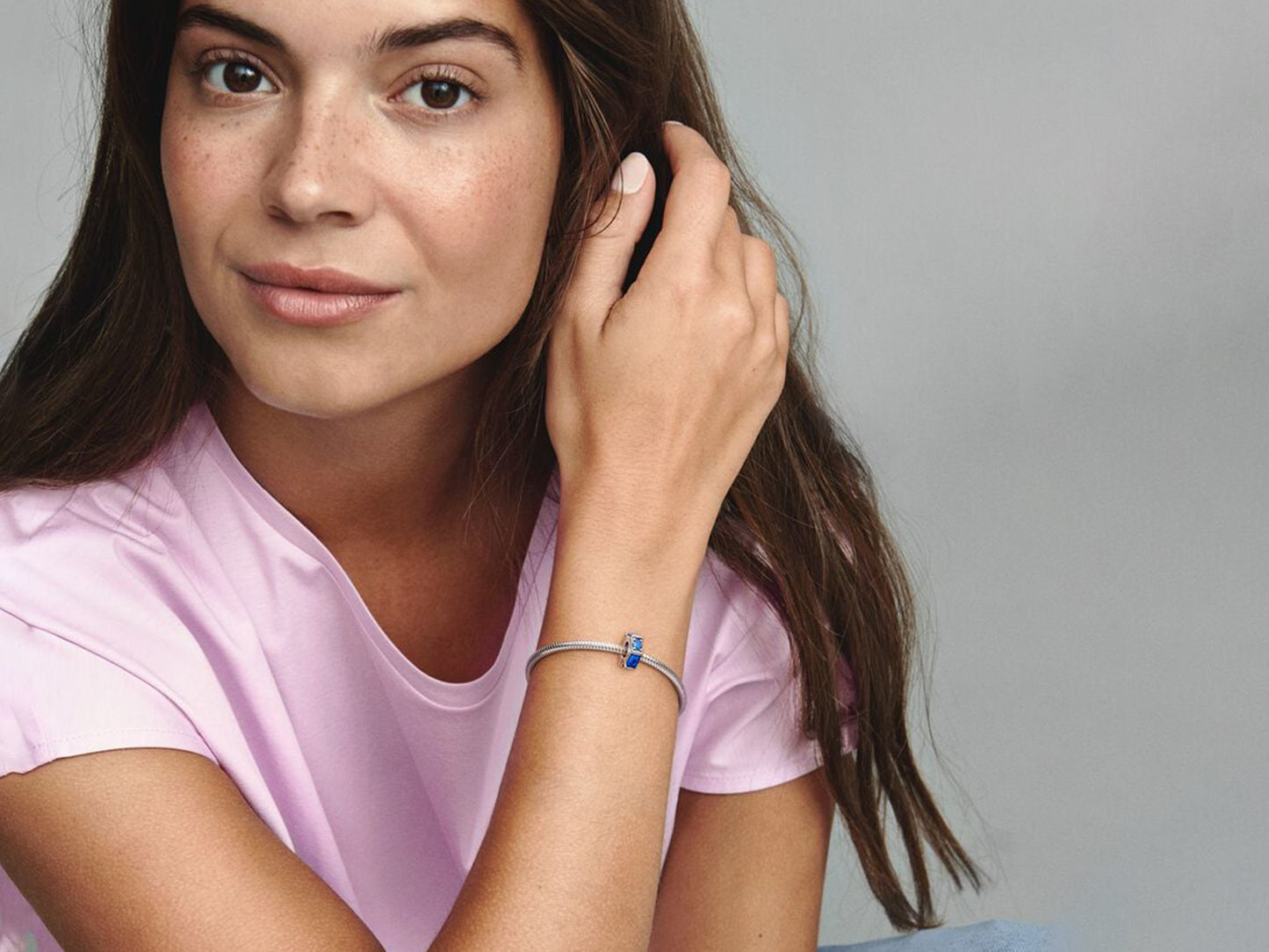 Blue Crystal Petite Charm