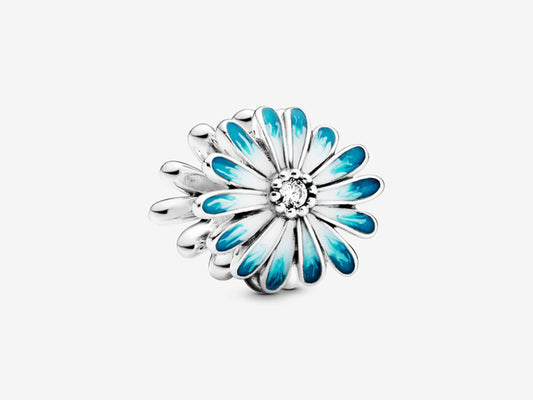 Blue Daisy Charm