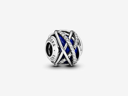 Blue Galaxy Charm