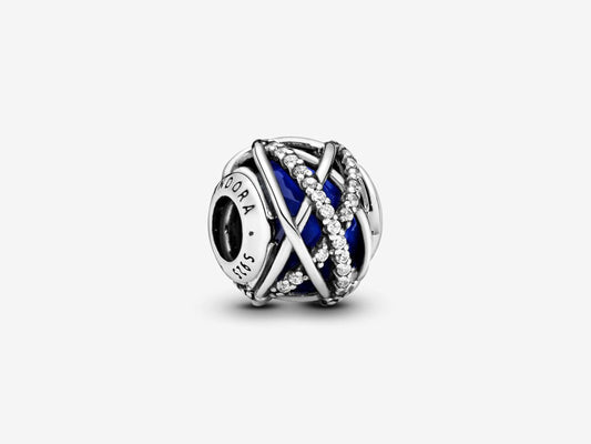 Blue Galaxy Charm