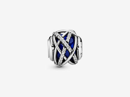 Blue Galaxy Charm