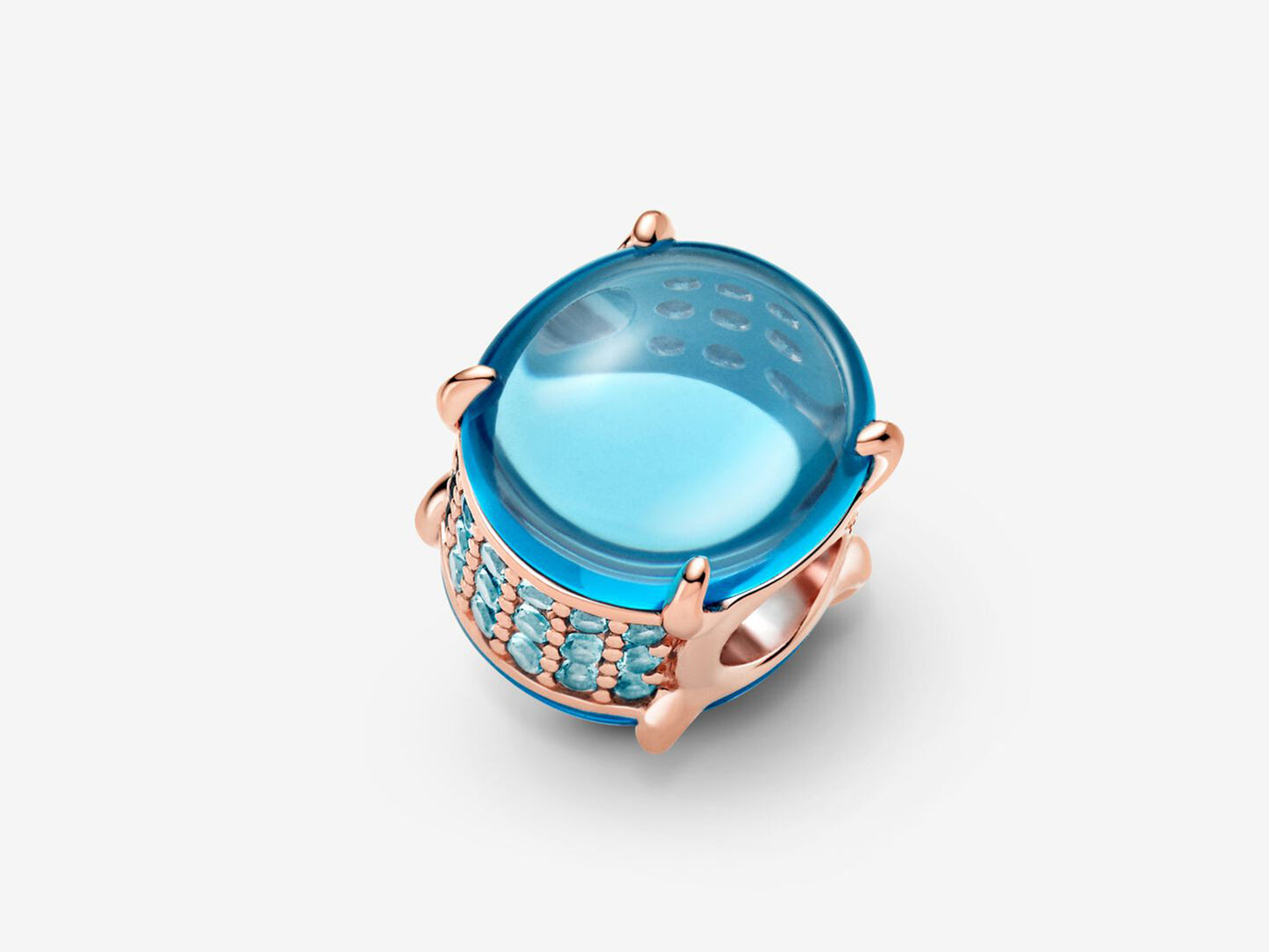 Blue Gem Elegance Charm