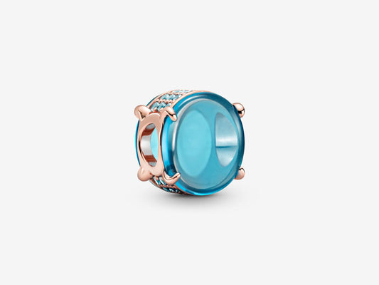 Blue Gem Elegance Charm
