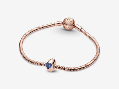 Blue Heart Clip Charm