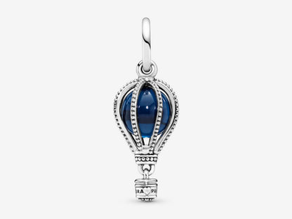 Blue Hot Air Balloon Charm