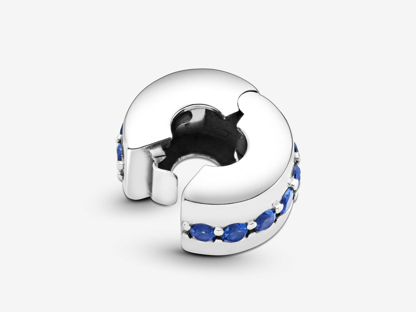 Blue Sparkle Clip Charm