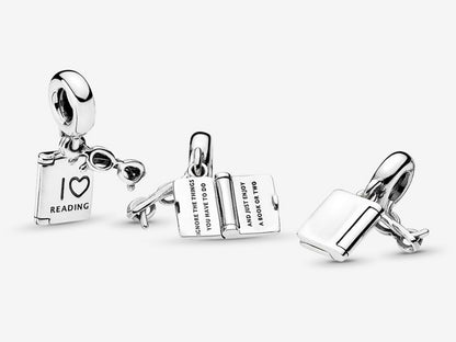 Bookworm's Delight Charm