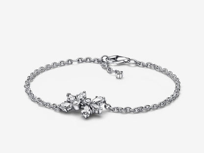 Sparkling Herbarium Cluster Chain Bracelet