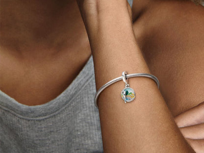Brazilian Beach & Parrot Charm