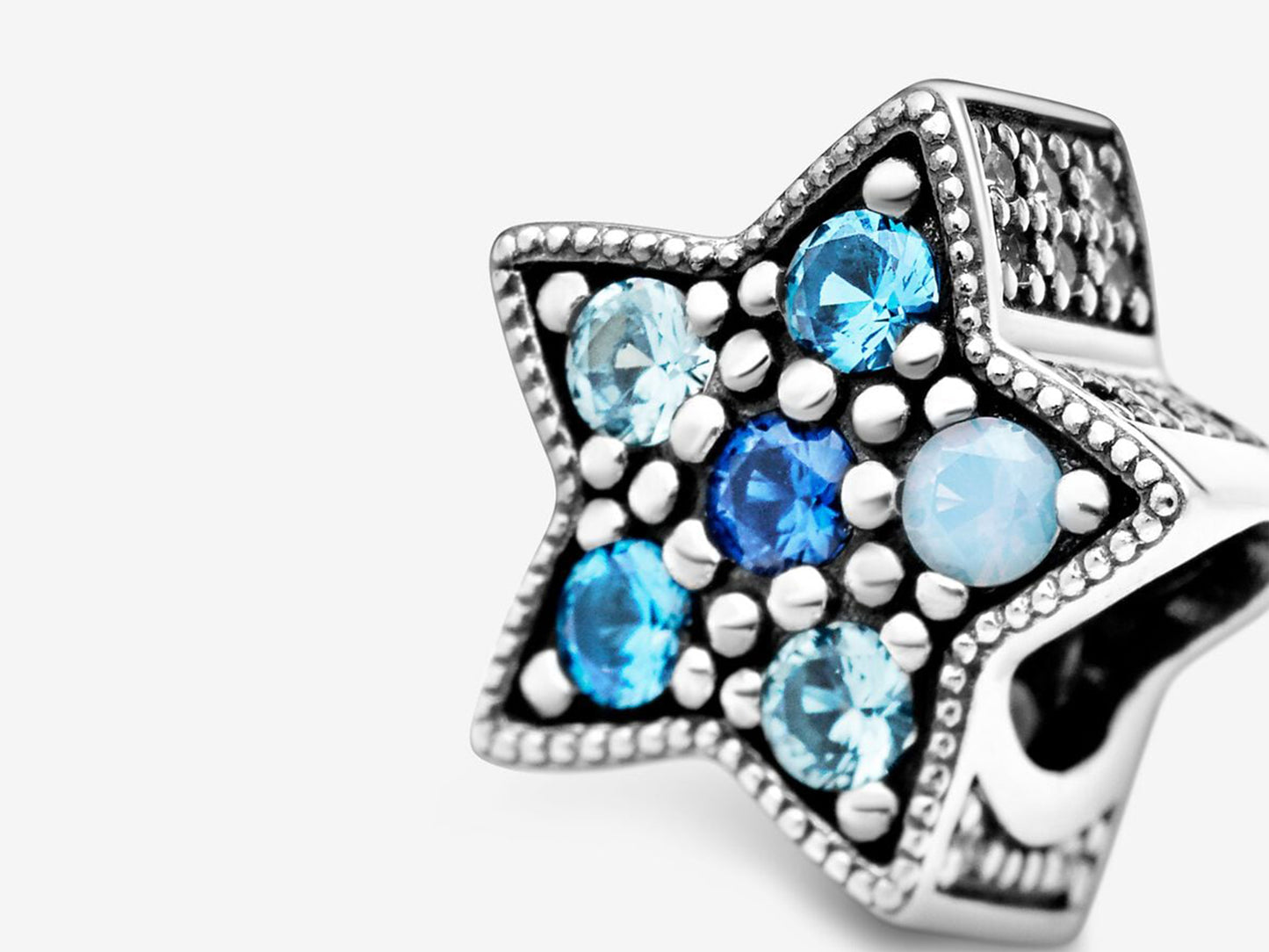 Bright Blue Starry Charm